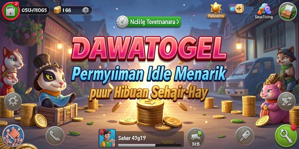 Tampilan gameplay DAWATOGEL yang menarik dan adiktif.