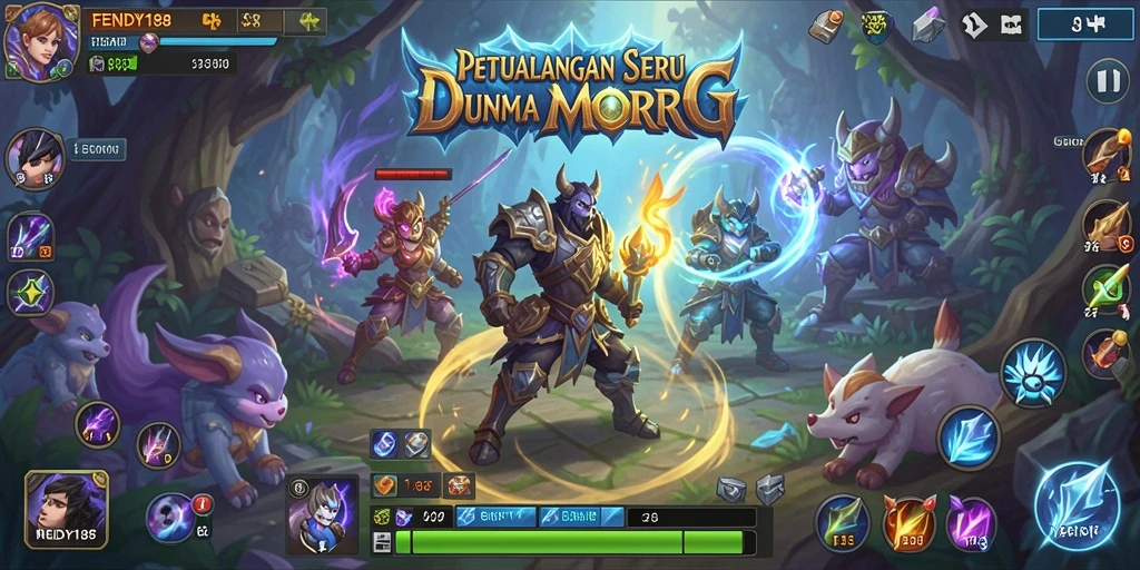 Tampilan gameplay FENDY188 yang mendebarkan dalam dunia MMORPG.