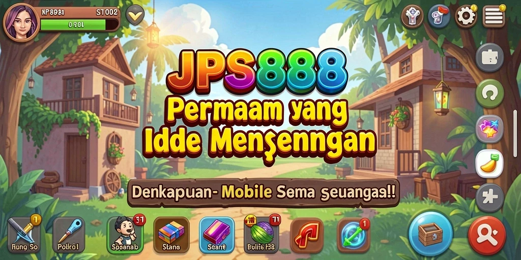 Tampilan gameplay JPS888 yang menarik dan menghibur.