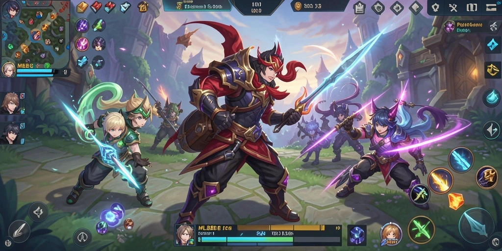 Tampilan gameplay <strong>MLBB8</strong> yang memukau dan penuh aksi seru.