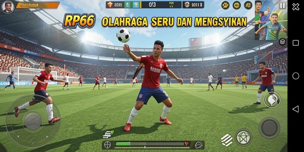 Tampilan gameplay seru dan interaktif dari RP66.