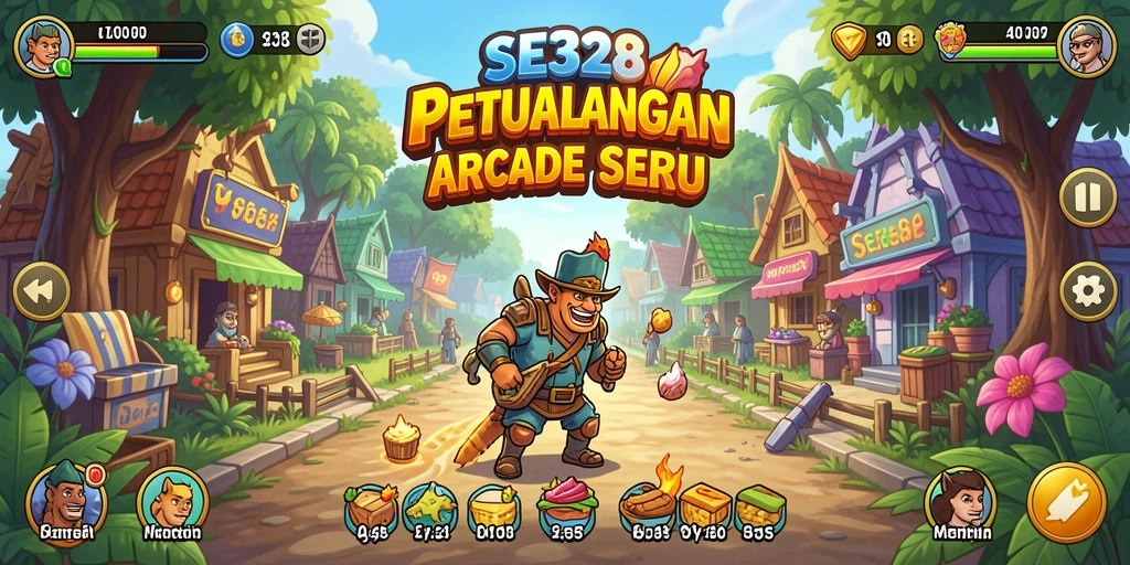 Tampilan gameplay SE328 yang penuh aksi dan tantangan.